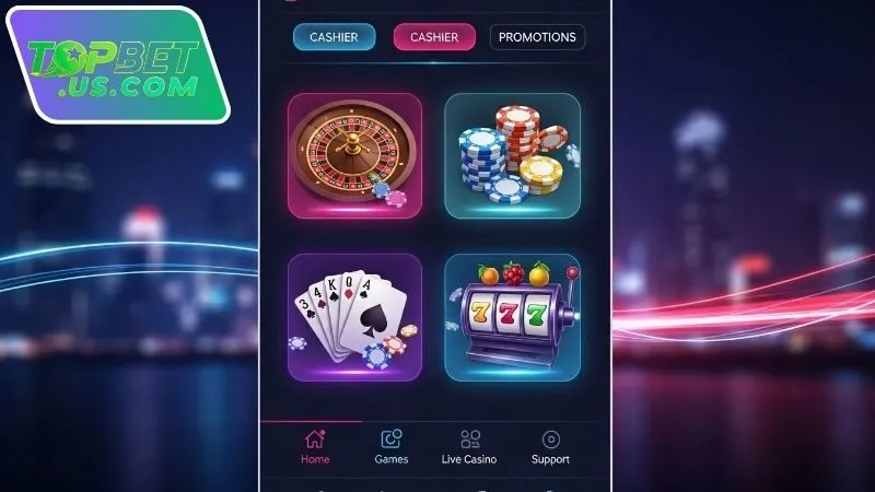 Casino Topbet - Trải nghiệm sòng bài trực tuyến đỉnh cao 2 Cách chơi tại casino Topbet dành cho người mới