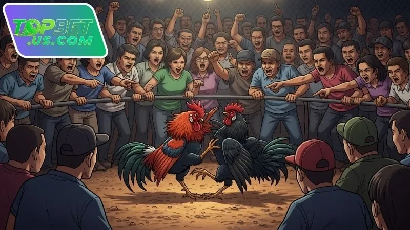 Đá gà Topbet – Nơi khởi đầu cho bàn thắng đầy kịch tính 2 Ưu điểm khi chơi đá gà Topbet