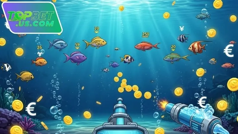 Game bắn cá nổ hũ đổi thưởng - Trải nghiệm cơ hội trúng lớn 2 Cách chơi game bắn cá nổ hũ đổi thưởng tại Topbet đơn giản