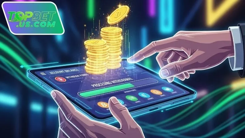Rút Tiền Topbet – Hướng Dẫn Chi Tiết Và Dễ Thực Hiện Nhất! 1 Cách rút tiền Topbet đơn giản từng bước